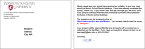 Watch Your Mail for Survey Information