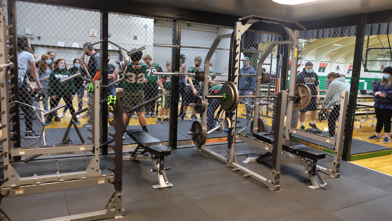 Labette Community College - They have a new weight room for their atheltes  and students (102016)